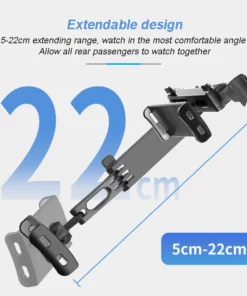 Life Easy Supply Other Products Car Headrest Pole Mount IPad Holder Universal Backseat Tablet Bracket Extendable & 360° Rotation