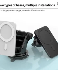 Life Easy Supply For IPhone 12 Series Driving Phone Holder/Stand With 15W Magsafe Style Wireless Charging Other Products