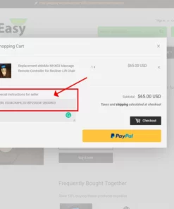 Life Easy Supply EMoMo NHX03 Massage Remote Controller For Recliner Lift Chair