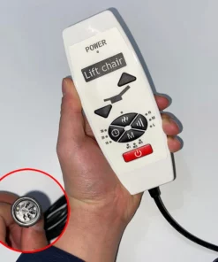 Life Easy Supply Replacement Remote Controller For Recliner Lifting Chair With Vibration Massage & Heat