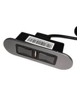 Life Easy Supply EMoMo HX90AFU Recliner Switch 2 Button 5 Pin With USB Port