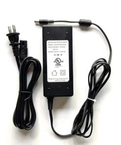 Life Easy Supply 24V 3A Switch Power Adapter For Massage Recliner Chair With RCA DC Jack And AC Cable