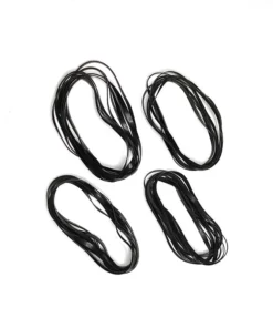 Life Easy Supply 4mm 110-135mm Replacement Flat Drive Belts For Recorder CD DVD-40pcs