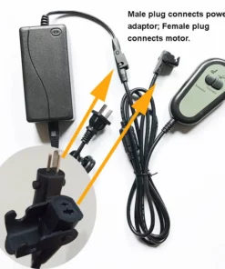 Life Easy Supply Universal 2 Button 2 Pin Mouse Shape Hand Controller For Lift Chair Or Recliner Remote Controller