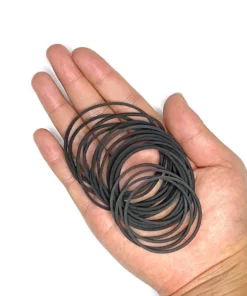 Life Easy Supply 2*2mm 75-100mm Rubber Square Belt For DIY Repair Record Player Walkman CD DVD - 20pcs