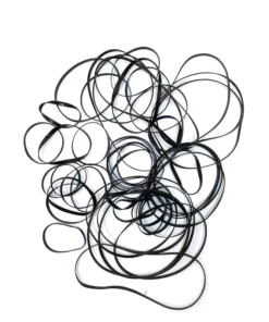 Life Easy Supply Replacement Flat Belt F Recorder CD DVD Walkman DIY Repair-3mm/W 40-135mm/L