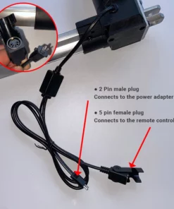 Life Easy Supply KDFSJ-403-6 Kaidi Linear Actuator For Power Recliner Lift Chairs