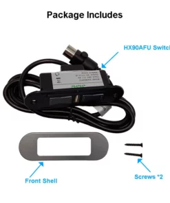 Life Easy Supply EMoMo HX90AFU Recliner Switch 2 Button 5 Pin With USB Port