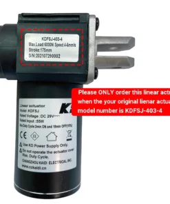 Life Easy Supply KDFSJ-403-4 Kaidi Linear Actuator For Power Recliner Lift Chair