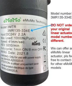 Life Easy Supply EMoMO 3MR135-334E Linear Actuator