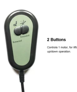 Life Easy Supply 2 Button 8 Pin Remote Hand Controller For Power Recliner Lift Chair