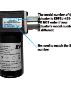 Life Easy Supply KDFSJ-435-1 Kaidi Linear Actuator For Power Recliner Lift Chair