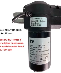 Life Easy Supply KDYJT011-026 B Kaidi Linear Actuator For Power Reclienr Lift Chair