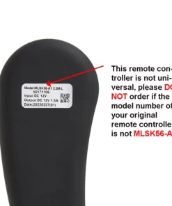 Life Easy Supply MLSK56-A1 Recliner Massage Function Remote Controller