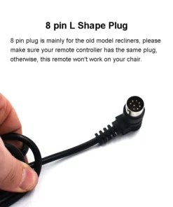 Life Easy Supply 2 Button 8 Pin Remote Hand Controller For Power Recliner Lift Chair
