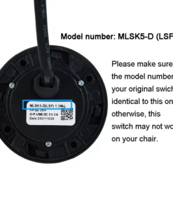 Life Easy Supply Switch & Charger MLSK5-D (LSF) Fixed Switch For Recliner Lift Chair Sofa Couch 2 Button 5pin W/ USB