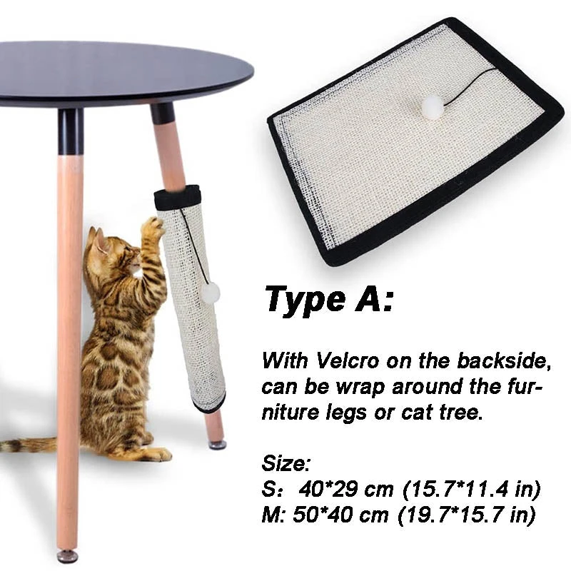 Life Easy Supply Sisal Furniture Cats Scratch Protection Mat - Suitable For Sofa Couch Recliner & More 3 Life Easy Supply Sisal Furniture Cats Scratch Protection Mat - Suitable For Sofa Couch Recliner & More