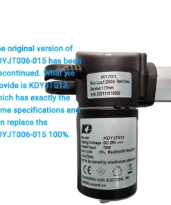 Life Easy Supply KDYJT006-15 Kaidi Linear Actuator 7 Life Easy Supply KDYJT006-15 Kaidi Linear Actuator
