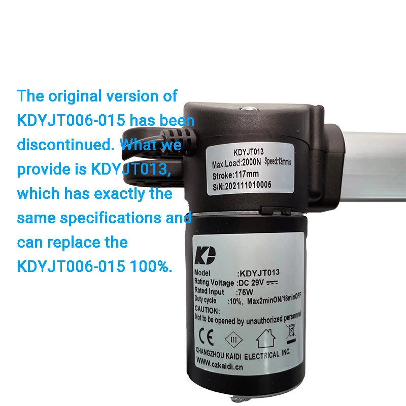 Life Easy Supply KDYJT006-15 Kaidi Linear Actuator 3 Life Easy Supply KDYJT006-15 Kaidi Linear Actuator