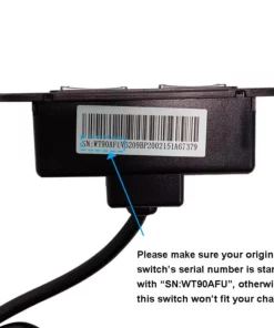 Life Easy Supply EMoMo HX90AFU Recliner Switch 2 Button 5 Pin With USB Port