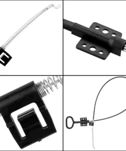 Life Easy Supply 98cm/38.6in Recliner Sofa Cable, Sofa Recliner Release Cable, D Ring Couch Recliner Pull Handle Upholstery