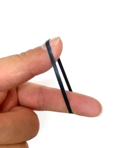 Life Easy Supply Replacement Flat Belt F Recorder CD DVD Walkman DIY Repair-3mm/W 40-135mm/L