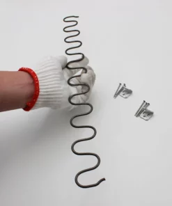 Life Easy Supply Upholstery Zig-Zag Spring Kit-6pk Springs Clips Nails For Furniture Chair Couch Repair