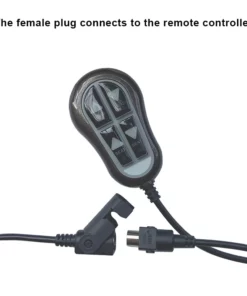 Life Easy Supply 5 Pin Sync Control Y Splitter Cable For Linear Actuators 39inch Remoter To 2 Actuators