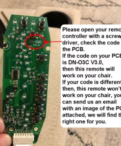 Life Easy Supply Replacement Massage Function Remote Handset Controller For Recliner Lift Chair