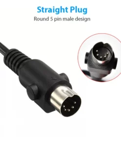 Life Easy Supply 2 Button Remote Controller For Riser Recliner Lift Chair W/ Straight Round 5 Pin Plug