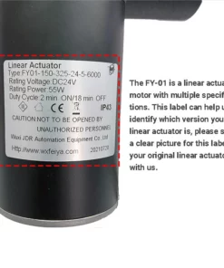 Life Easy Supply FY01 Linear Actuator Motor By Wuxi JDR WX Feiya For Recliner Lift Chairs 8 Life Easy Supply FY01 Linear Actuator Motor By Wuxi JDR WX Feiya For Recliner Lift Chairs