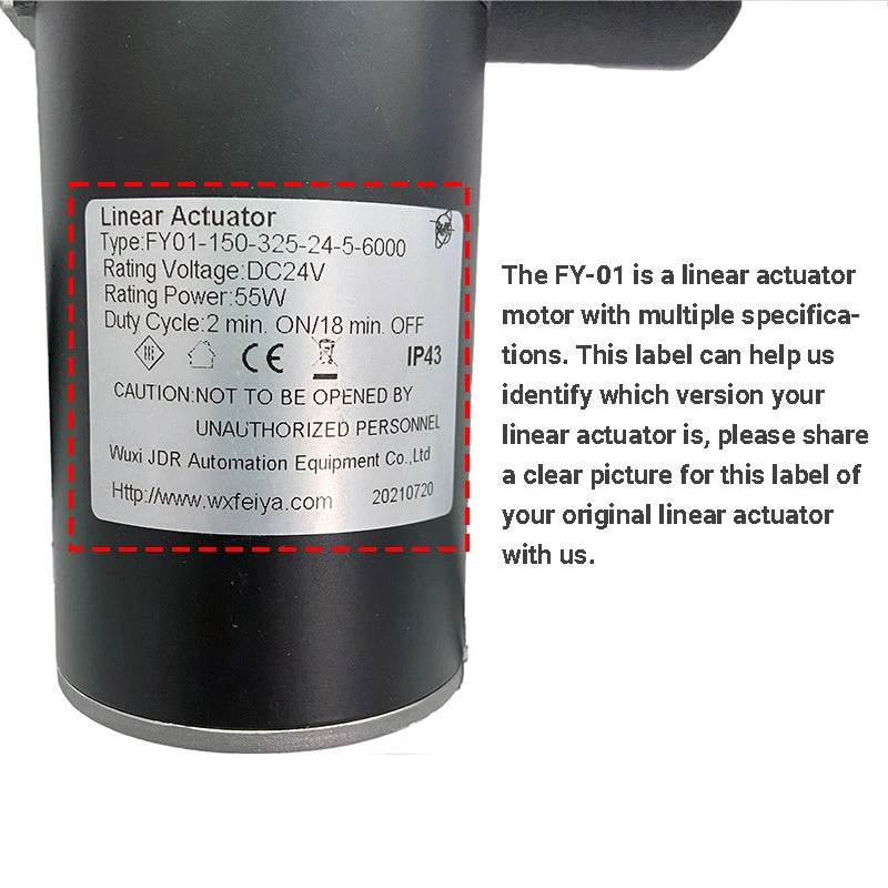 Life Easy Supply FY01 Linear Actuator Motor By Wuxi JDR WX Feiya For Recliner Lift Chairs 4 Life Easy Supply FY01 Linear Actuator Motor By Wuxi JDR WX Feiya For Recliner Lift Chairs