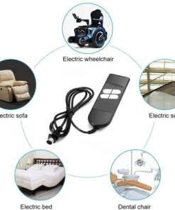 Life Easy Supply Universal 4 Buttons 5 Pin Remote Controller For Lift Chair Sofa Power Recliner
