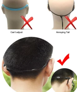 Life Easy Supply Adjustable Anti Slippery Eyeglass Retainer Strap No Tail Silicone - 3 Pack