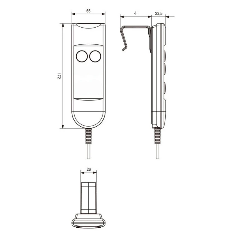 Life Easy Supply Universal 2 Button 5 Pin Remote Controller For Lifting Chair Replacement Recliner Switch 5 Life Easy Supply Universal 2 Button 5 Pin Remote Controller For Lifting Chair Replacement Recliner Switch