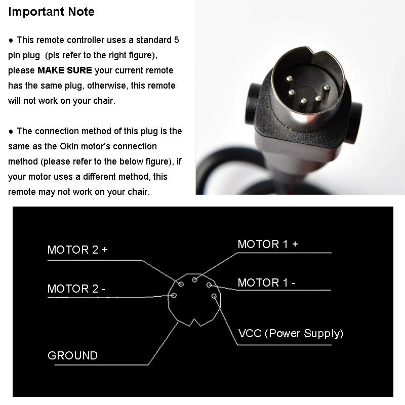 Life Easy Supply 6 Buttons 5 Pin Remote Controller For Lift Chair Or Power Recliner 12 Life Easy Supply 6 Buttons 5 Pin Remote Controller For Lift Chair Or Power Recliner
