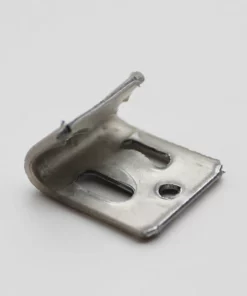 Life Easy Supply 100pcs Upholstery Zig-Zag Spring Clips S Clips DIY Chair & Sofa Spring Repair Clips - With Plastic Sleeve