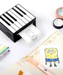 Life Easy Supply Other Products M02 App Operated Pocket Printer, Wireless Bluetooth Mini Printer Compatible With IOS And Android