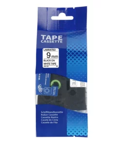 Life Easy Supply 10 Pcs 3rd Party Print Tape For Brother Printer 3/8 In (9mm) Replaces TZ-221 TZE-221 Other Products