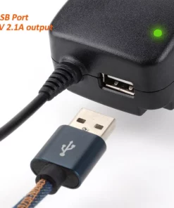 Life Easy Supply 3-12V Adjustable Power Switch Adapter 30W With 8 DC Conversion Plugs And USB Port Power Adapter