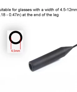 Life Easy Supply Adjustable Anti Slippery Eyeglass Retainer Strap No Tail Silicone - 3 Pack