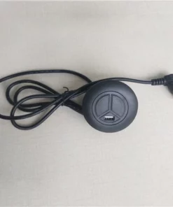 Life Easy Supply Switch & Charger Universal Fixed 2 Button Remote Controller For Recliner Sofa With USB Charger & LED Light Round Shape