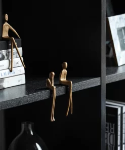 Life Easy Supply Cast Iron Ornaments Leisure Sitting Sculpture - Set Of 3 8 Life Easy Supply Cast Iron Ornaments Leisure Sitting Sculpture - Set Of 3