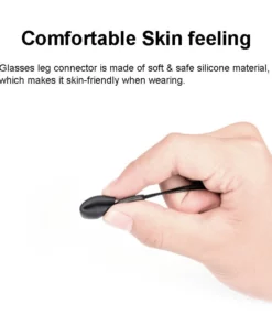 Life Easy Supply Adjustable Anti Slippery Eyeglass Retainer Strap No Tail Silicone - 3 Pack