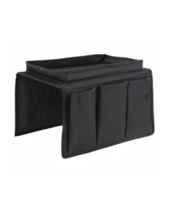 Life Easy Supply Upholstery Sofa Recliner Chair Armrest Organizer With 5 Pockets & Cup Holder Tray