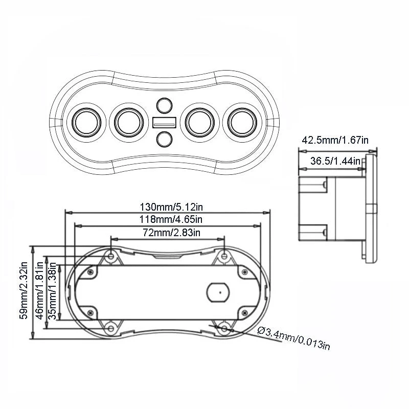 Life Easy Supply 6 Buttons Control Switch For Recliner Sofa Chair With USB & LED-backlit 7 Life Easy Supply 6 Buttons Control Switch For Recliner Sofa Chair With USB & LED-backlit