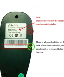 Life Easy Supply EMoMo NHX03 Massage Remote Controller For Recliner Lift Chair