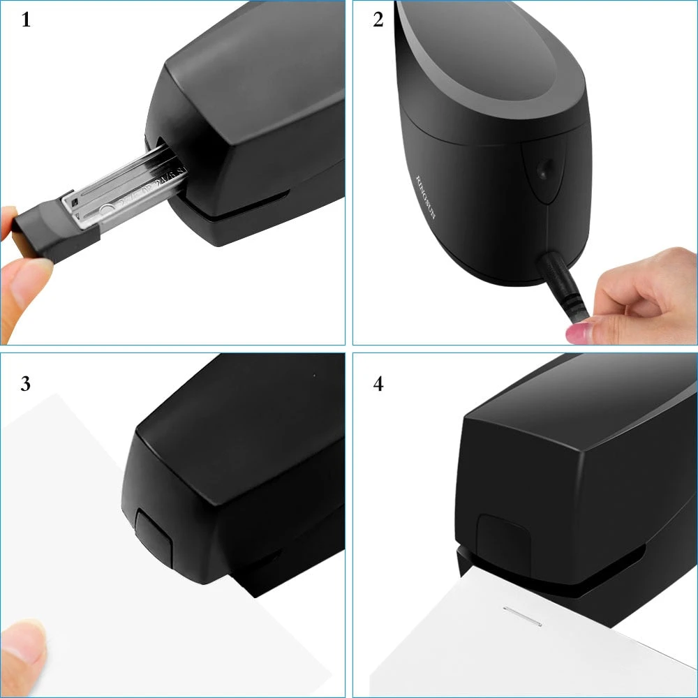 Life Easy Supply 25 Sheets Electric Stapler Paper Documents Electric Stapler Gun Fits 26/4 24/4 Staples 6 Life Easy Supply 25 Sheets Electric Stapler Paper Documents Electric Stapler Gun Fits 26/4 24/4 Staples