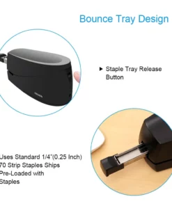 Life Easy Supply 25 Sheets Electric Stapler Paper Documents Electric Stapler Gun Fits 26/4 24/4 Staples 10 Life Easy Supply 25 Sheets Electric Stapler Paper Documents Electric Stapler Gun Fits 26/4 24/4 Staples