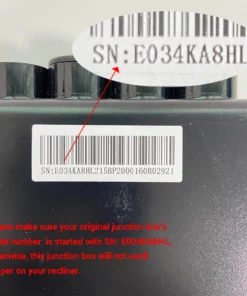 Life Easy Supply Replacement EMoMo Junction Box For Recliner Lift Chair SN:E034KA8HL